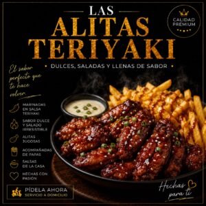 Alitas Teriyaki